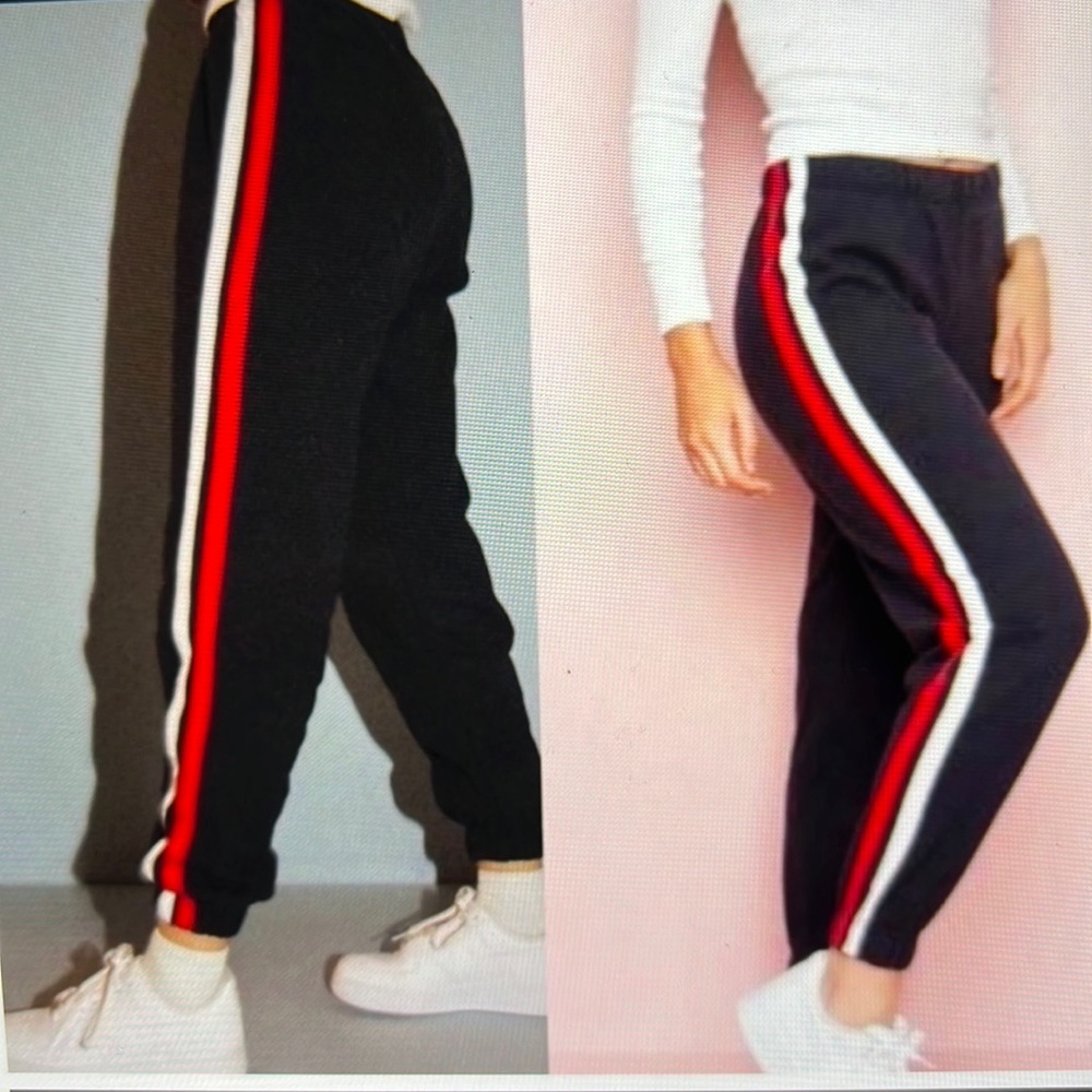 Brandy Melville Side Stripe Sweatpants
